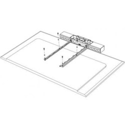 Poly - Support mural Studio X30 inversé